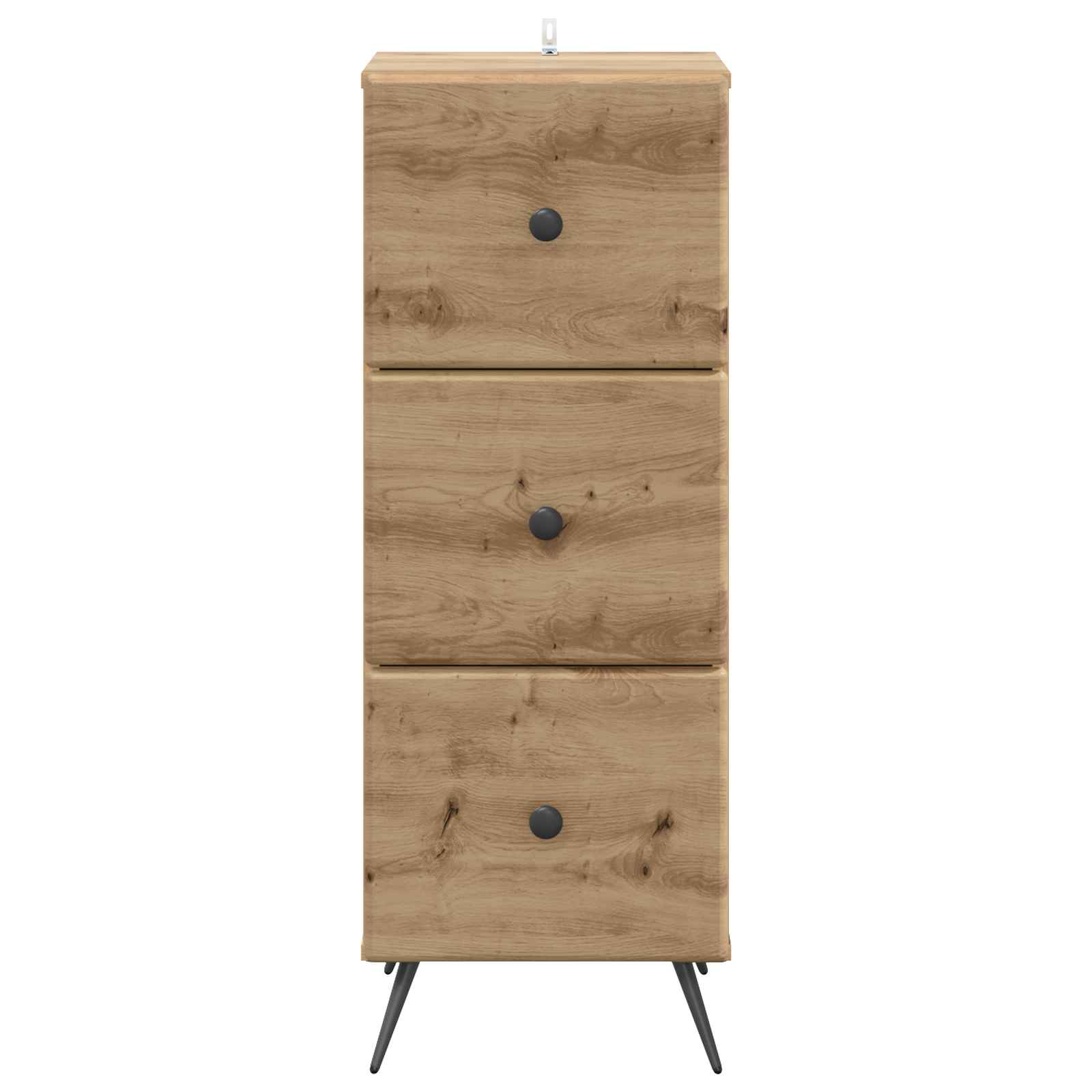 Skuffeskab Artisan-eg 33 x 34,5 x 90 cm Konstrueret træ