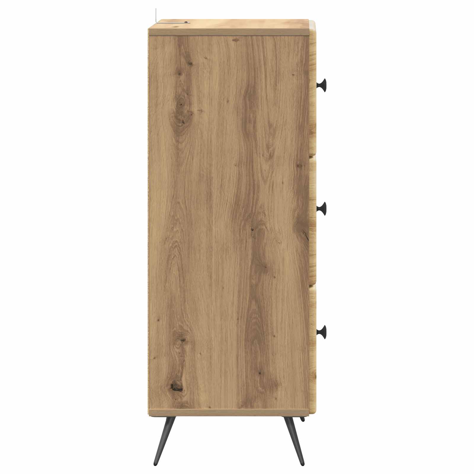 Skuffeskab Artisan-eg 33 x 34,5 x 90 cm Konstrueret træ