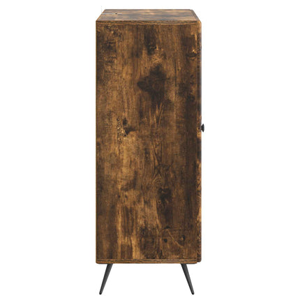 Sideboard Røget eg 66 x 34,5 x 90 cm Konstrueret træ