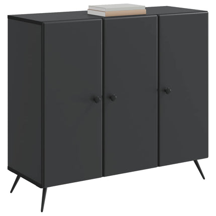 Sideboard Sort 89 x 34,5 x 80 cm Konstrueret træ