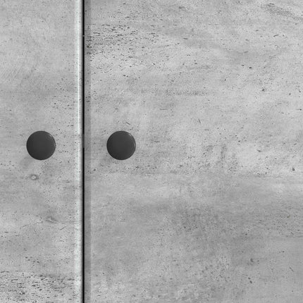 Sideboard Betongrå 89 x 34,5 x 80 cm Konstrueret træ