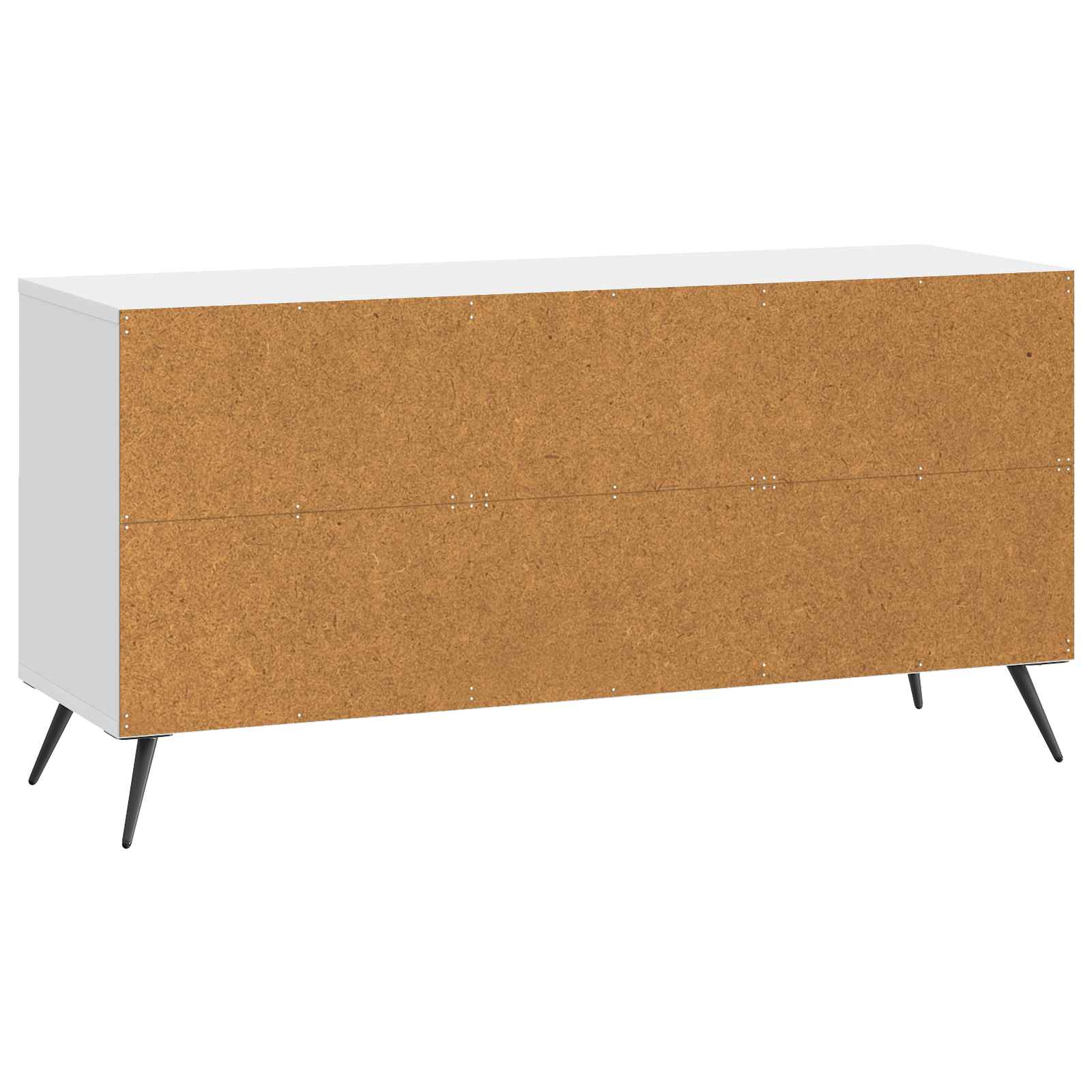 TV-skab Hvid højglans 102 x 34,5 x 50 cm Konstrueret træ