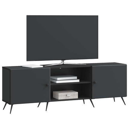 TV-skab 150 x 31 x 50 cm Sort Konstrueret træ
