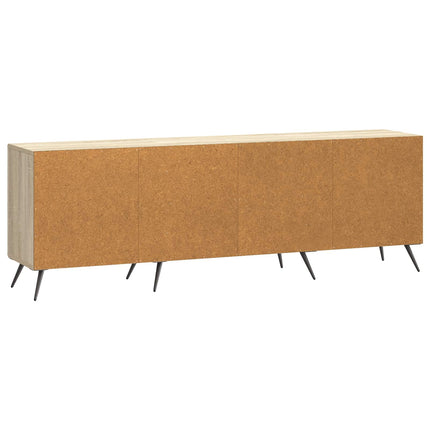 TV-skab 150 x 31 x 50 cm Sonoma-eg Konstrueret træ