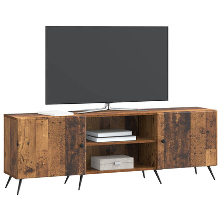 TV-skab 150 x 31 x 50 cm Gammelt træ Konstrueret træ