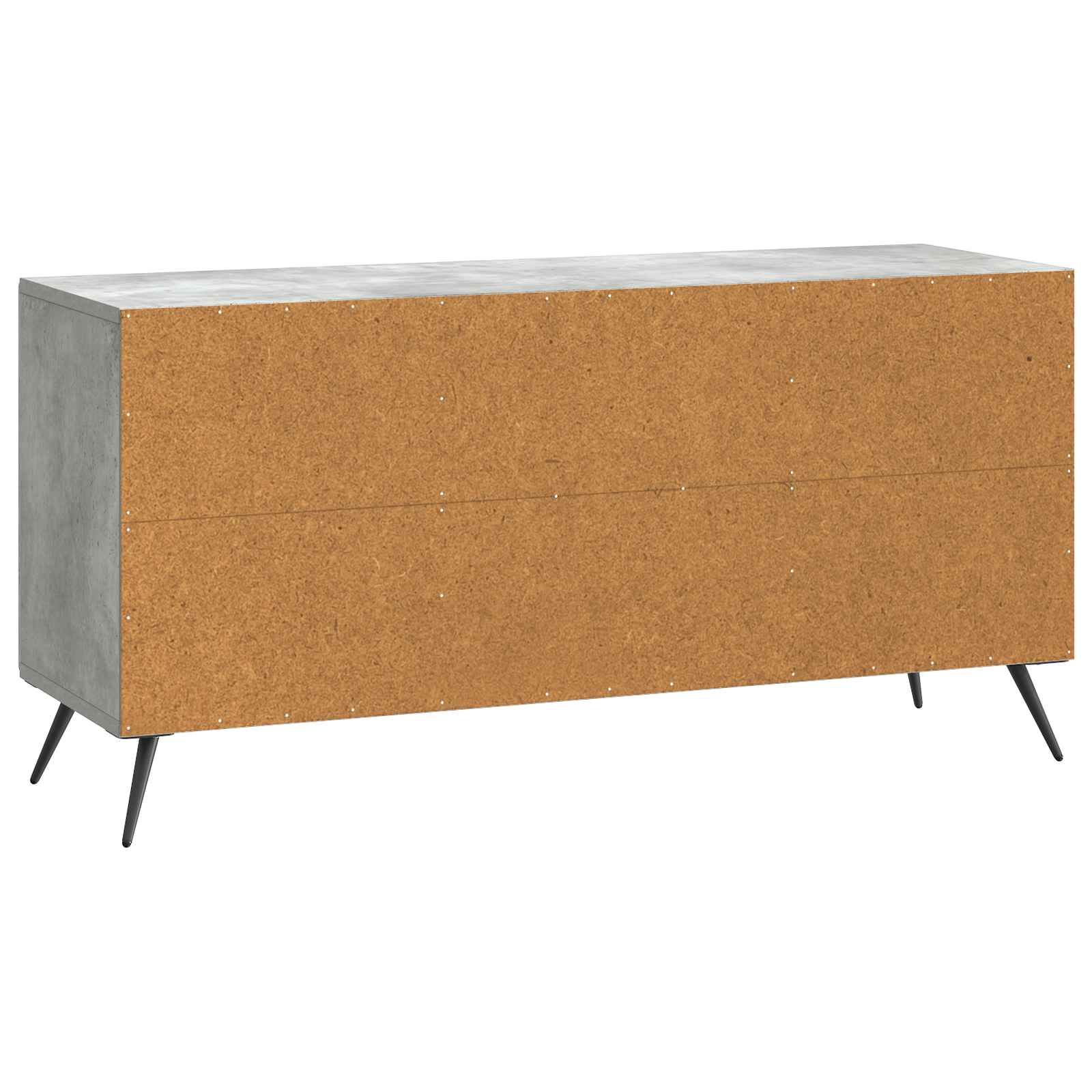 TV-skab Betongrå 102 x 34,5 x 50 cm Konstrueret træ