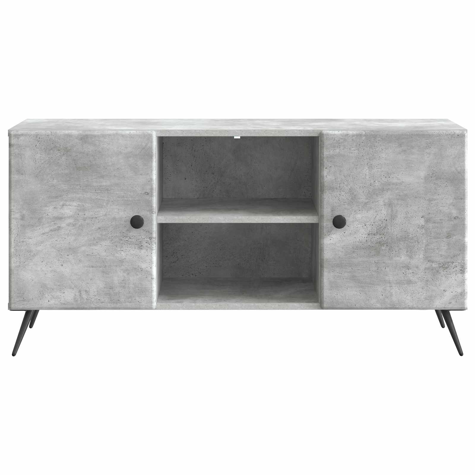 TV-skab Betongrå 102 x 34,5 x 50 cm Konstrueret træ