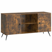 TV-skab Røget eg 102 x 34,5 x 50 cm Konstrueret træ