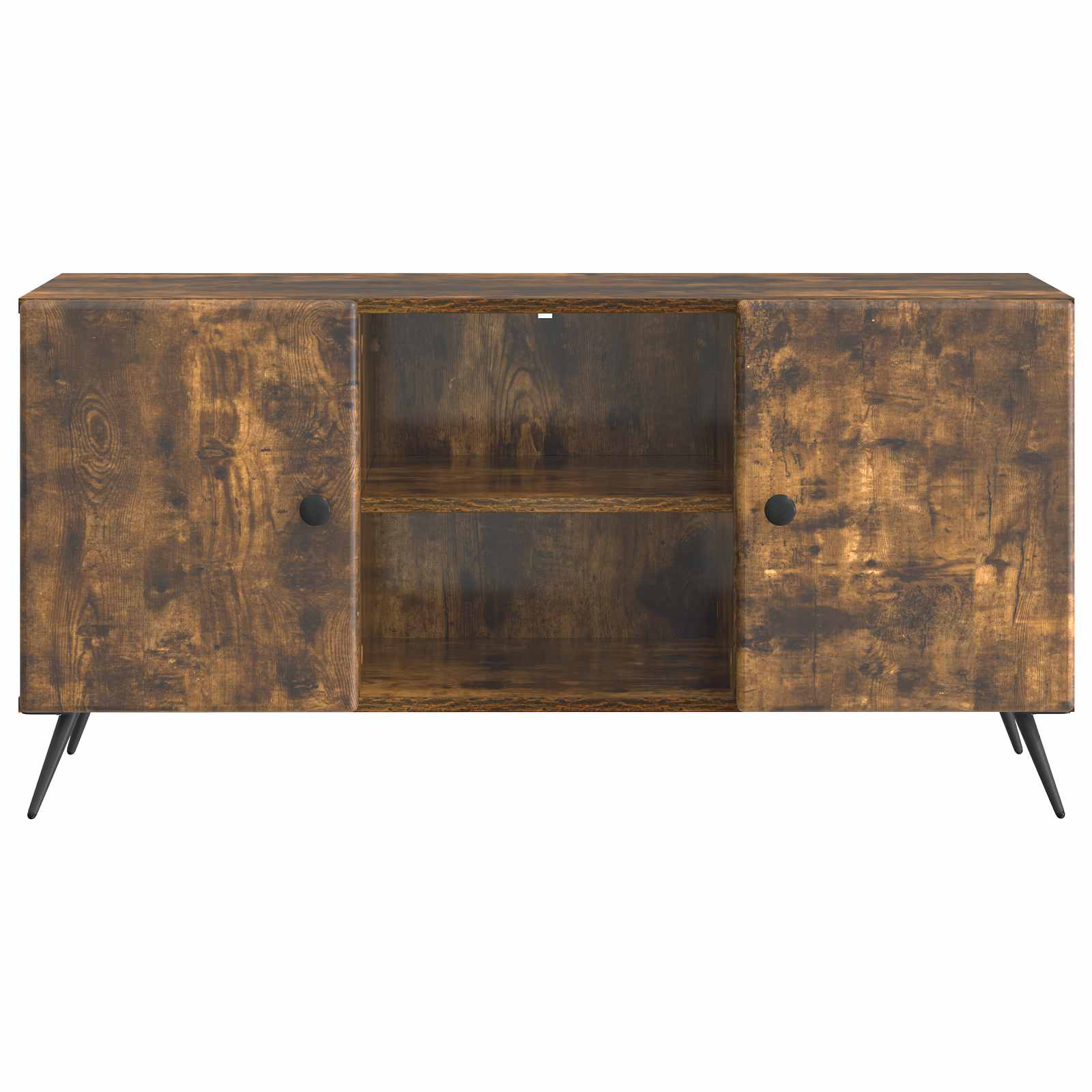 TV-skab Røget eg 102 x 34,5 x 50 cm Konstrueret træ