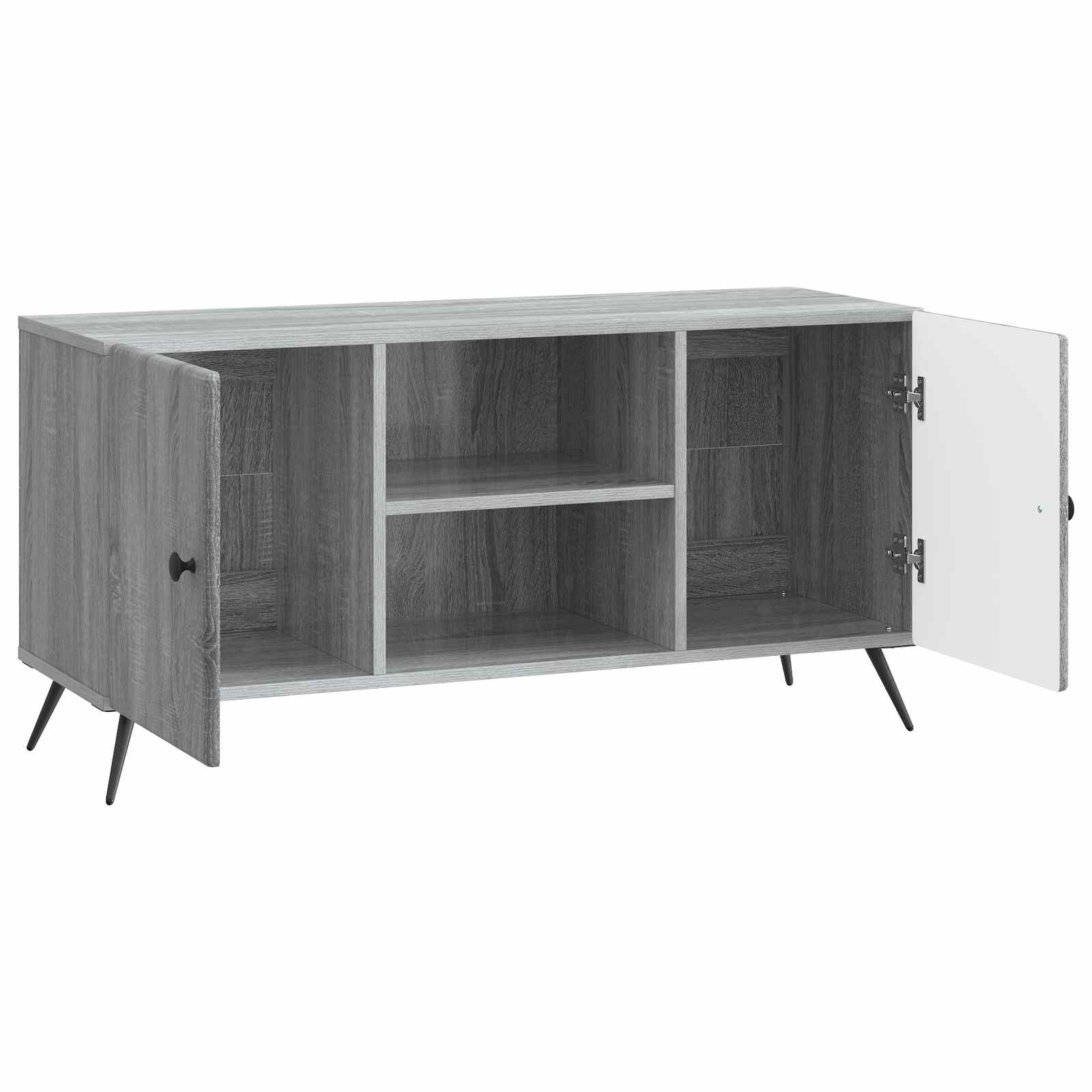 TV-skab Grå sonoma-eg 102 x 34,5 x 50 cm Konstrueret træ