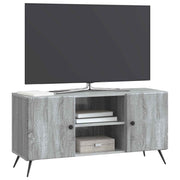 TV-skab Grå sonoma-eg 102 x 34,5 x 50 cm Konstrueret træ