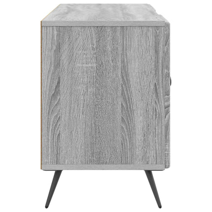 TV-skab 102 x 34,5 x 50 cm Grå sonoma-eg Konstrueret træ