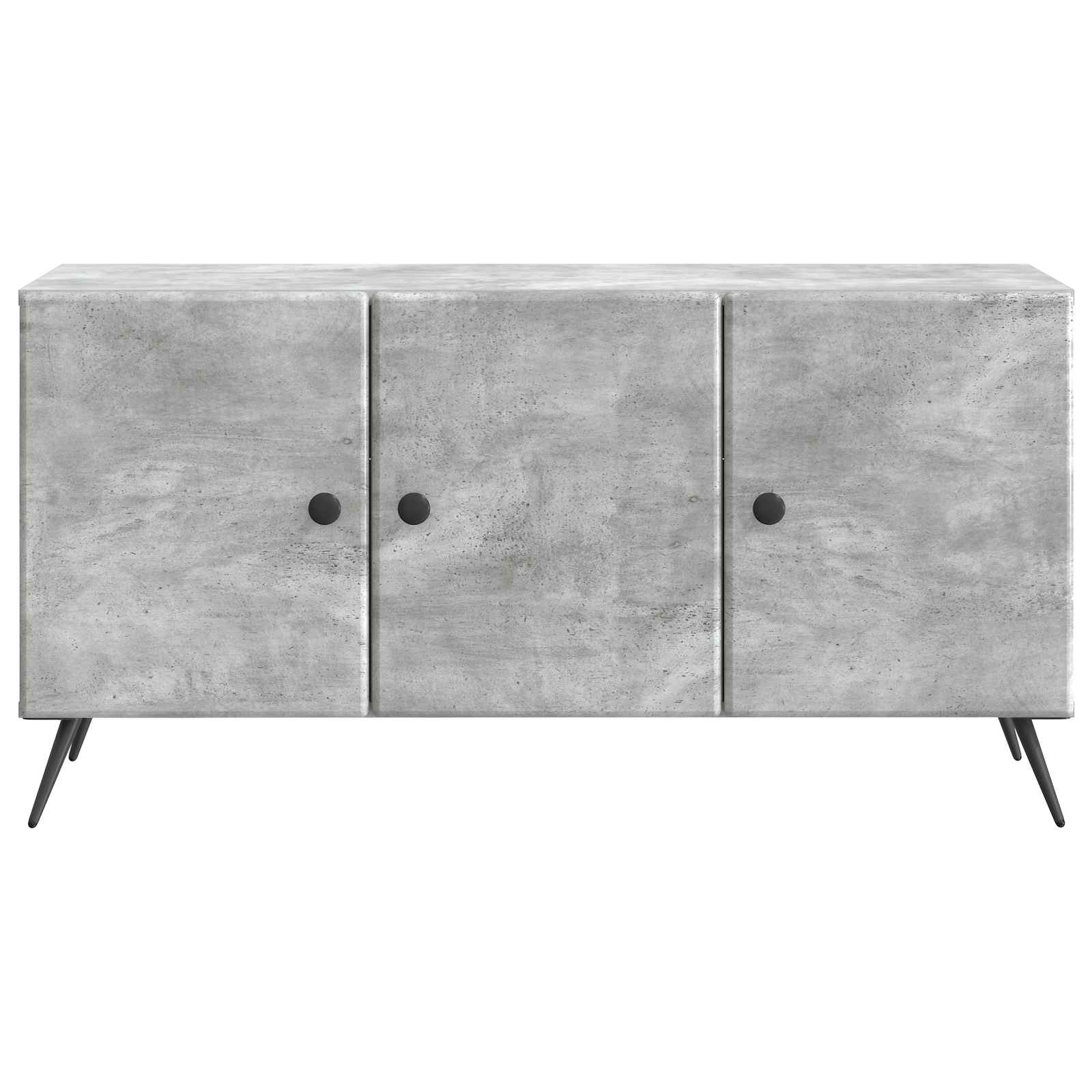 TV-skab Betongrå 99 x 34,5 x 50 cm Konstrueret træ