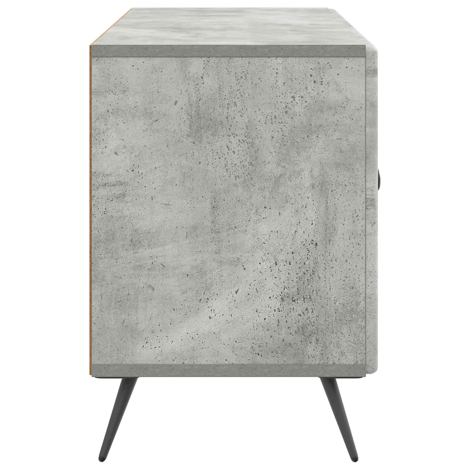 TV-skab Betongrå 99 x 34,5 x 50 cm Konstrueret træ