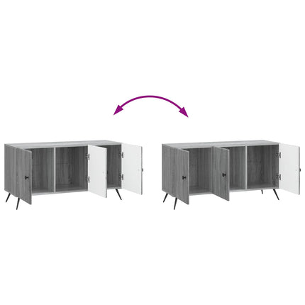 TV-skab Grå sonoma-eg 99 x 34,5 x 50 cm Konstrueret træ