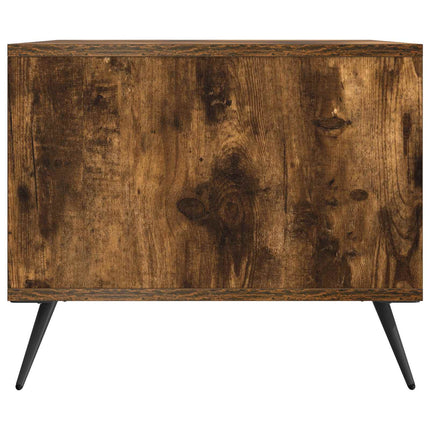 Sofabord Røget eg 90 x 50 x 40 cm Konstrueret træ