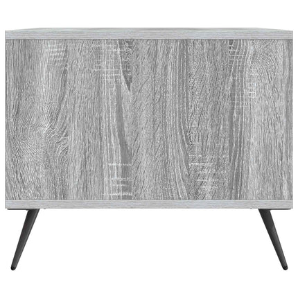 Sofabord Grå sonoma-eg 90 x 50 x 40 cm Konstrueret træ