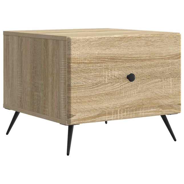 Sofabord Sonoma-eg 49 x 50 x 40 cm Konstrueret træ
