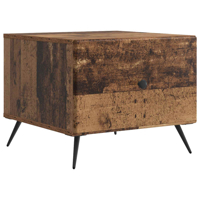 Sofabord Gammelt træ 49 x 50 x 40 cm Konstrueret træ