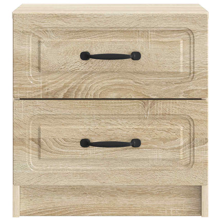 Natskab 2 stk. Sonoma-eg 43 x 34,5 x 44,5 cm Konstrueret træ