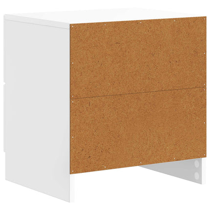 Natskab Hvid højglans 43 x 34,5 x 44,5 cm Konstrueret træ