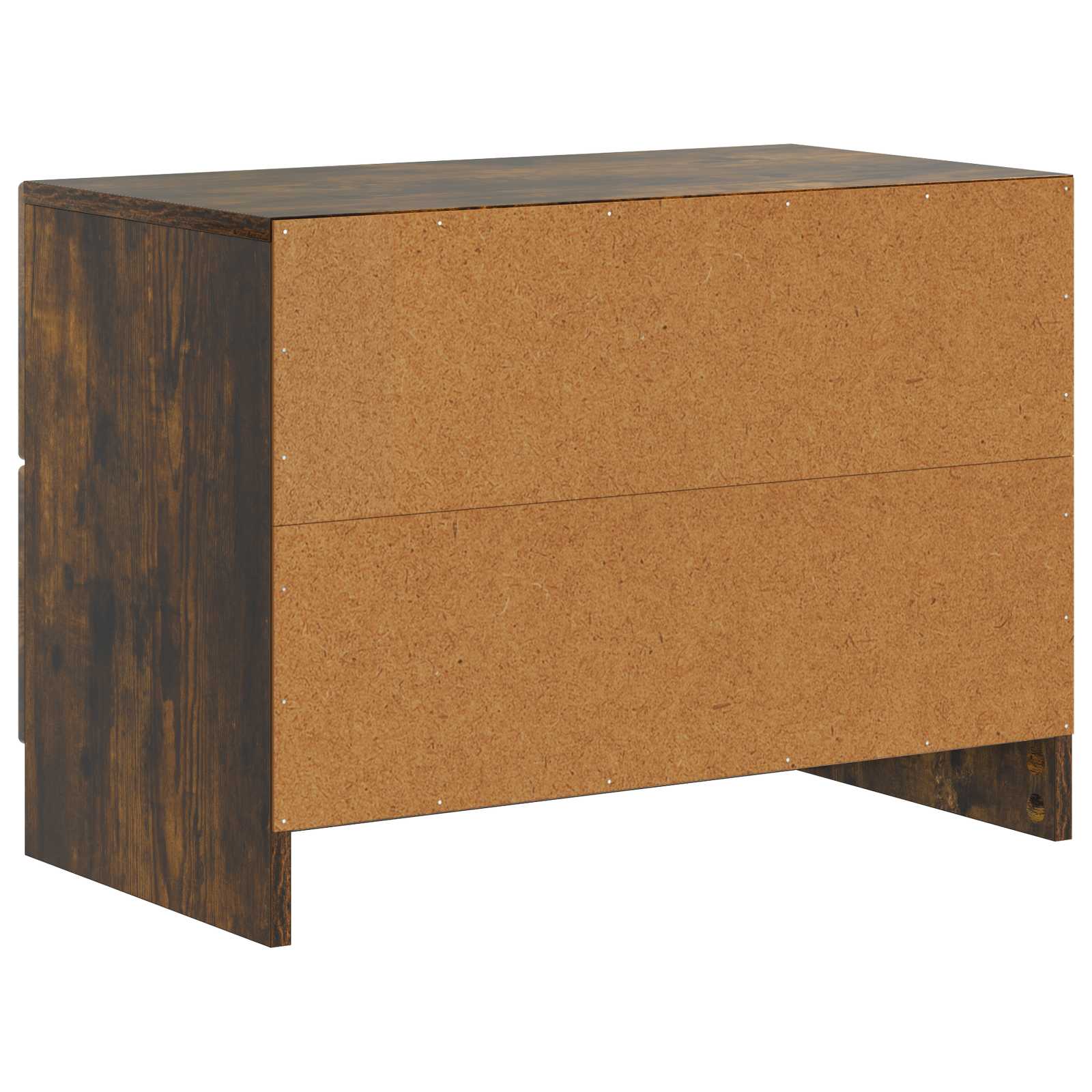 Natskab med skuffe Røget eg 62 x 34,5 x 44,5 cm Konstrueret træ