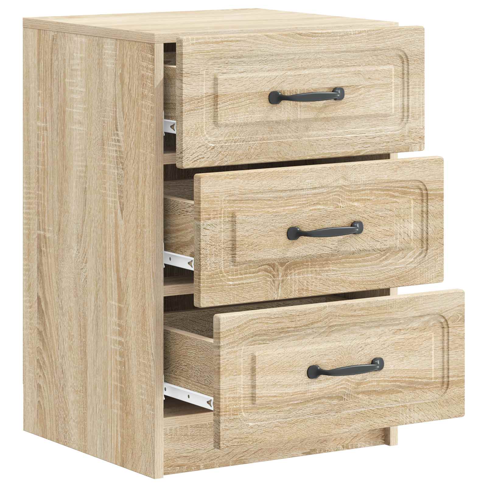 Natskab med skuffe Sonoma-eg 43 x 41 x 63,5 cm Konstrueret træ