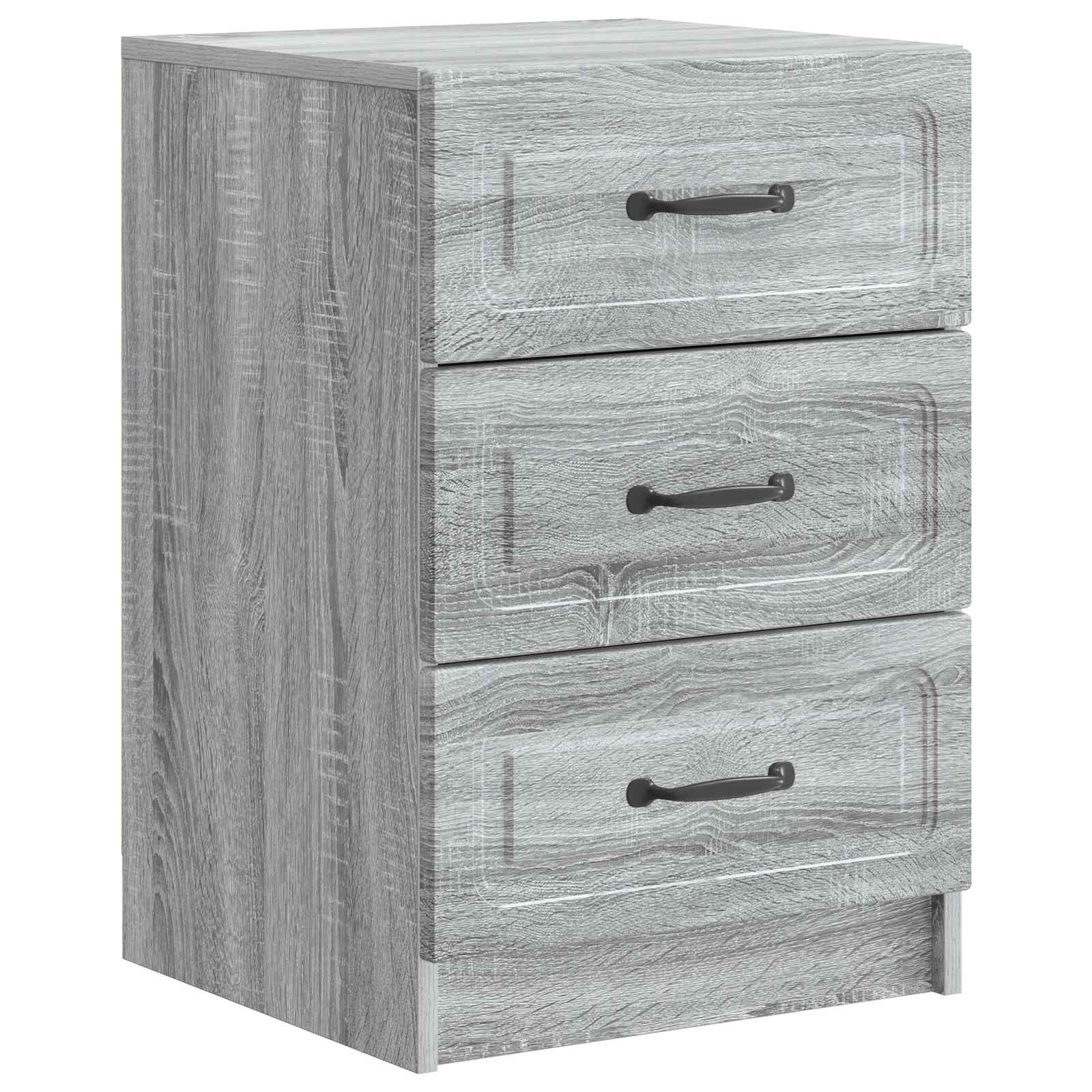 Natskab Grå sonoma-eg 43 x 41 x 63,5 cm Konstrueret træ