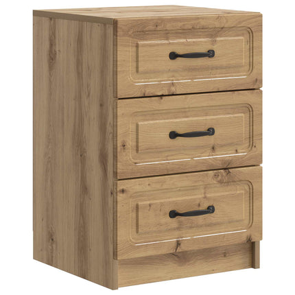 Natskab Artisan-eg 43 x 41 x 63,5 cm Konstrueret træ