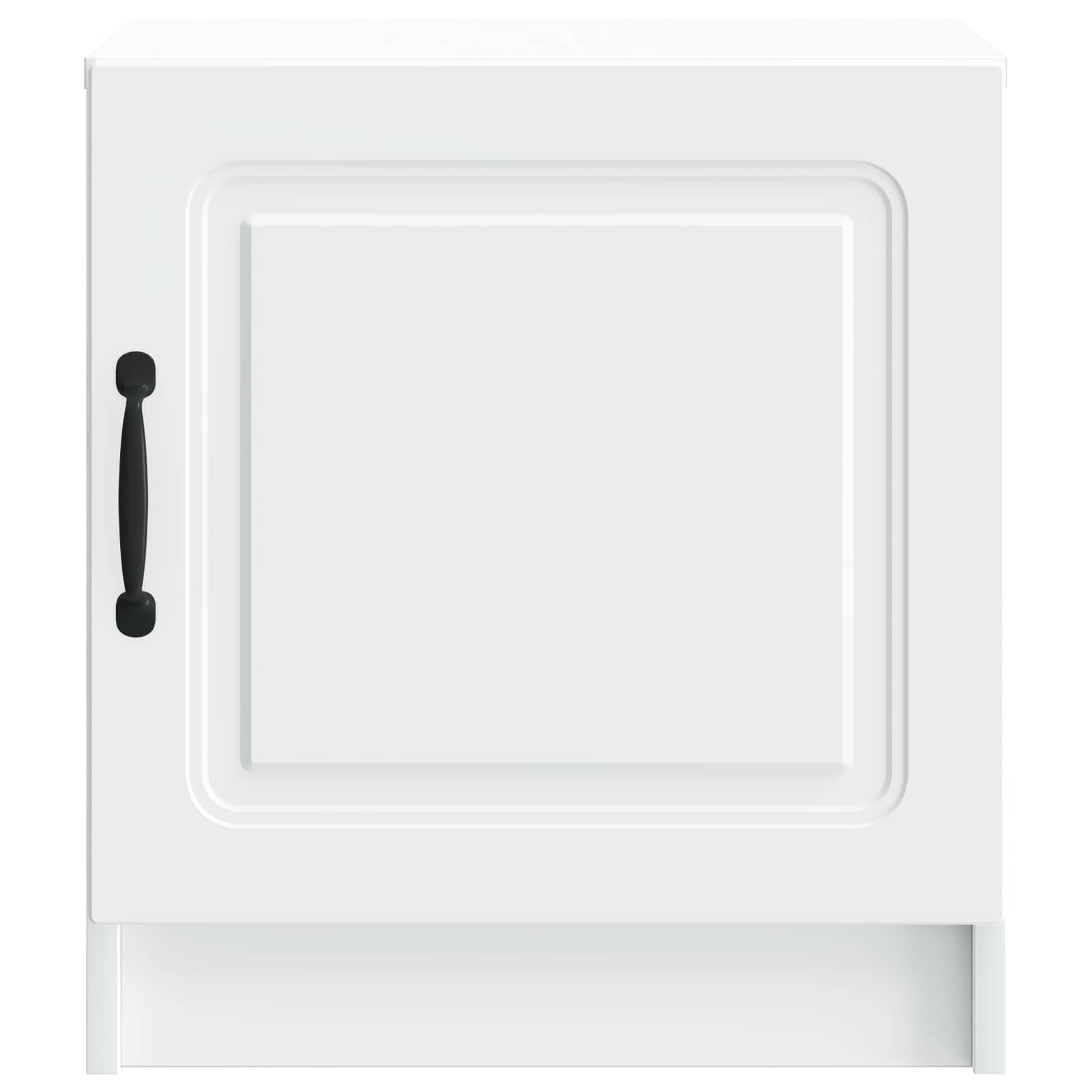 Natskab 2 pcs Hvid 43 x 34,5 x 47 cm Konstrueret træ