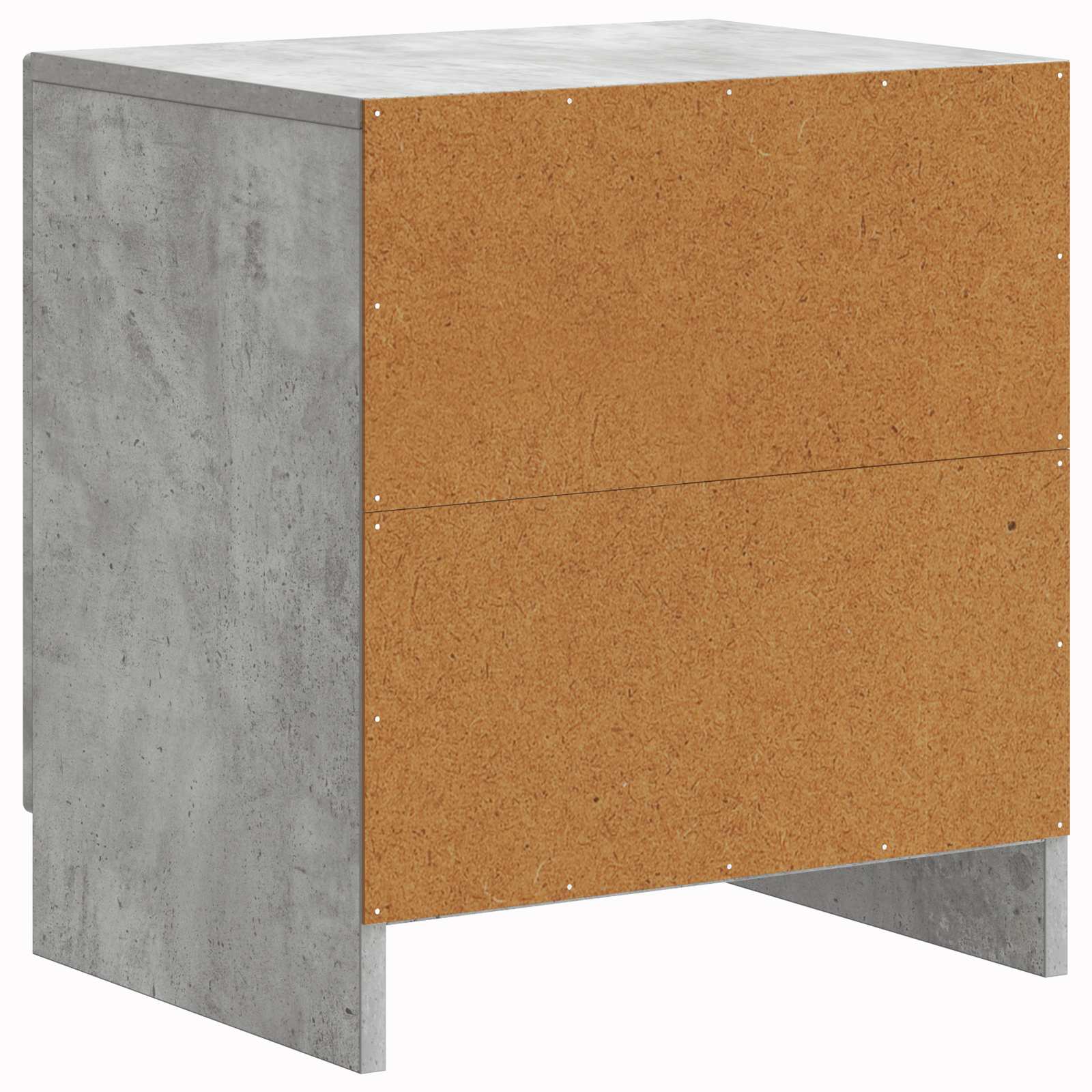Natskab Betongrå 43 x 34,5 x 47 cm Konstrueret træ
