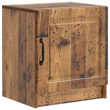 Natskab 2 stk. Gammelt træ 43 x 34,5 x 47 cm Konstrueret træ