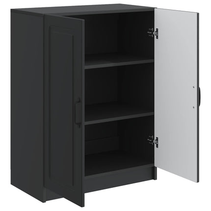 Sideboard Sort 66 x 34,5 x 87 cm Konstrueret træ