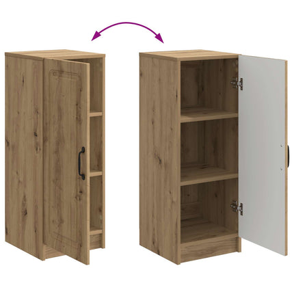 Sideboard Artisan-eg 33 x 34,5 x 87 cm Konstrueret træ