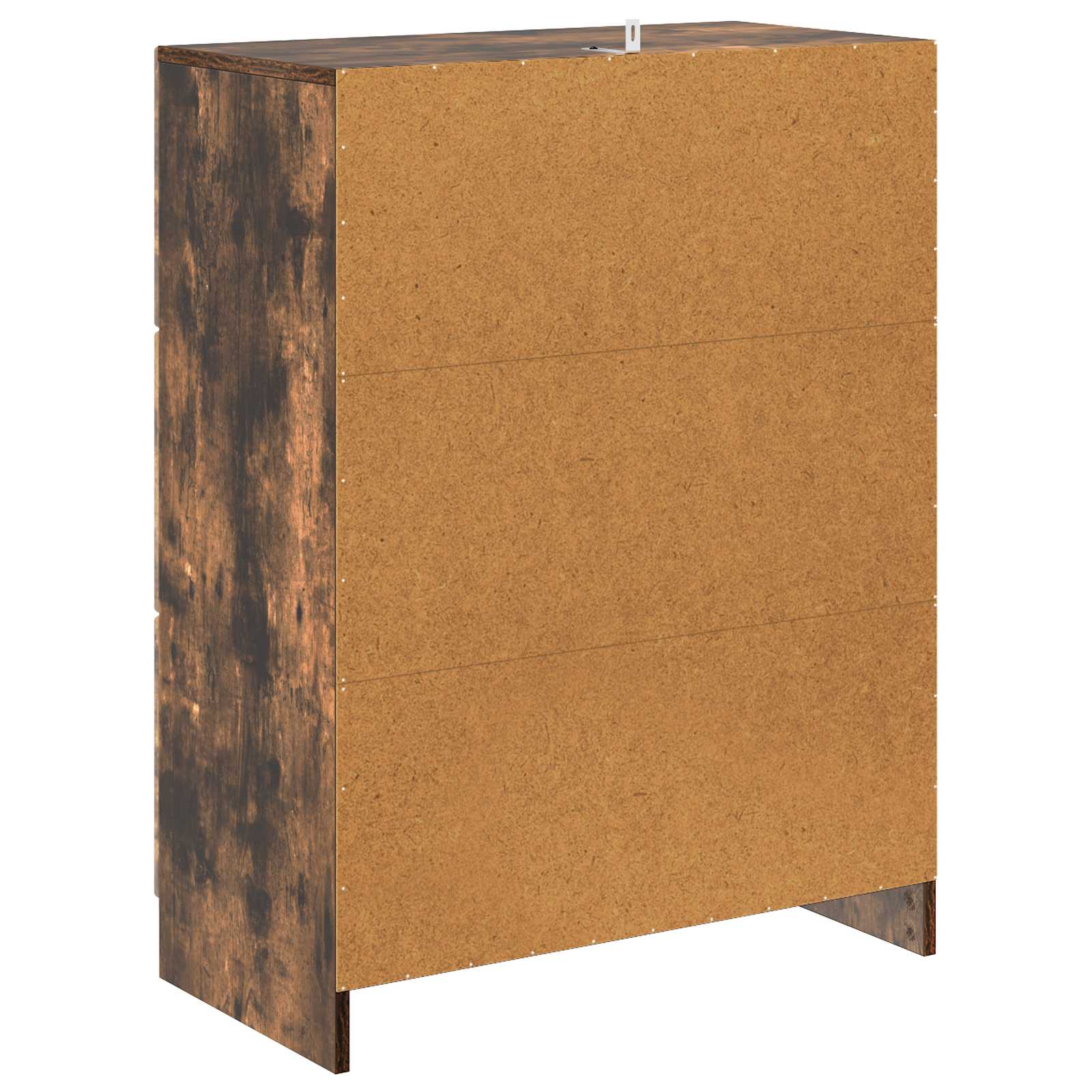 Skuffeskab Røget eg 66 x 34,5 x 87 cm Konstrueret træ