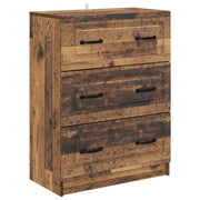 Skuffeskab Gammelt træ 66 x 34,5 x 87 cm Konstrueret træ