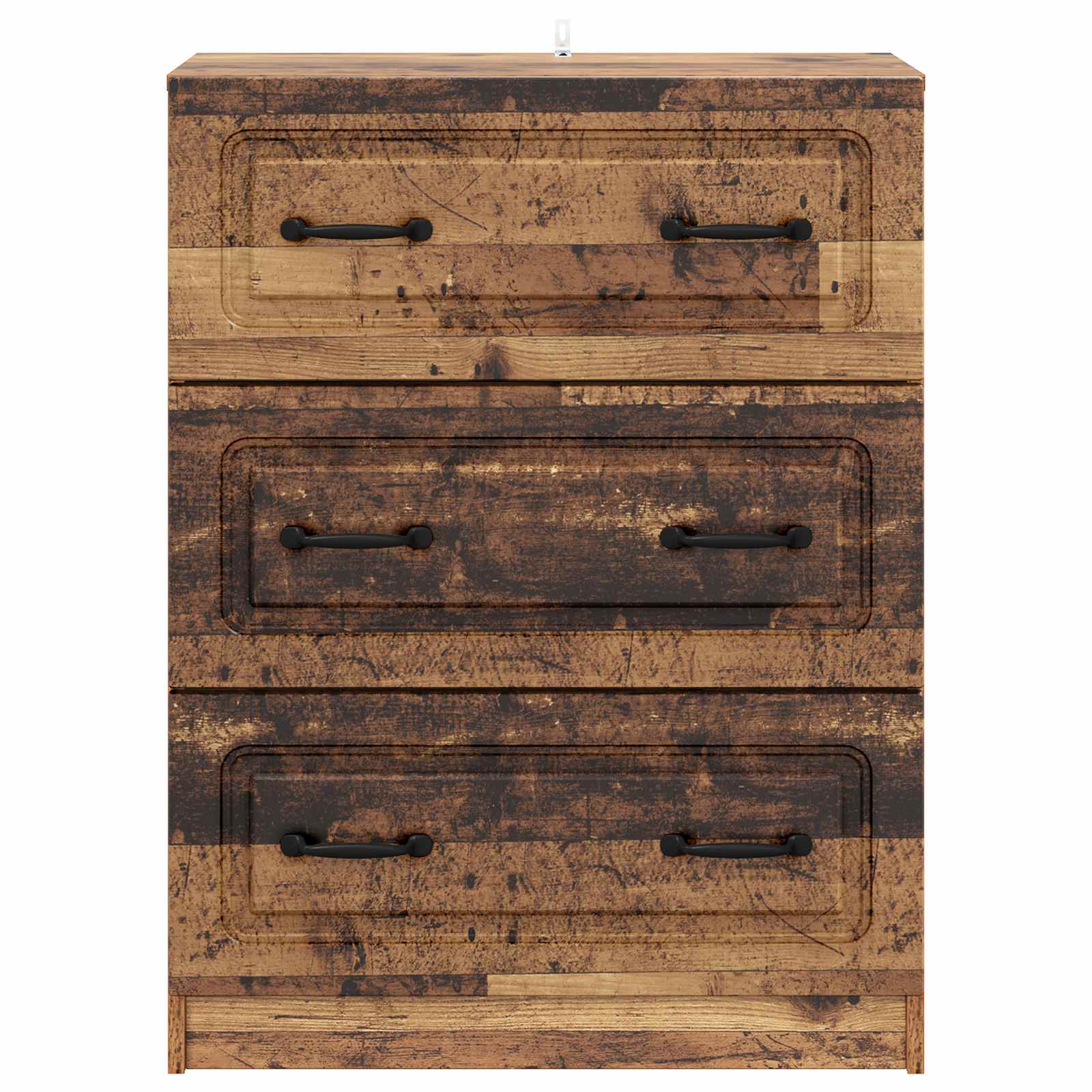 Skuffeskab Gammelt træ 66 x 34,5 x 87 cm Konstrueret træ