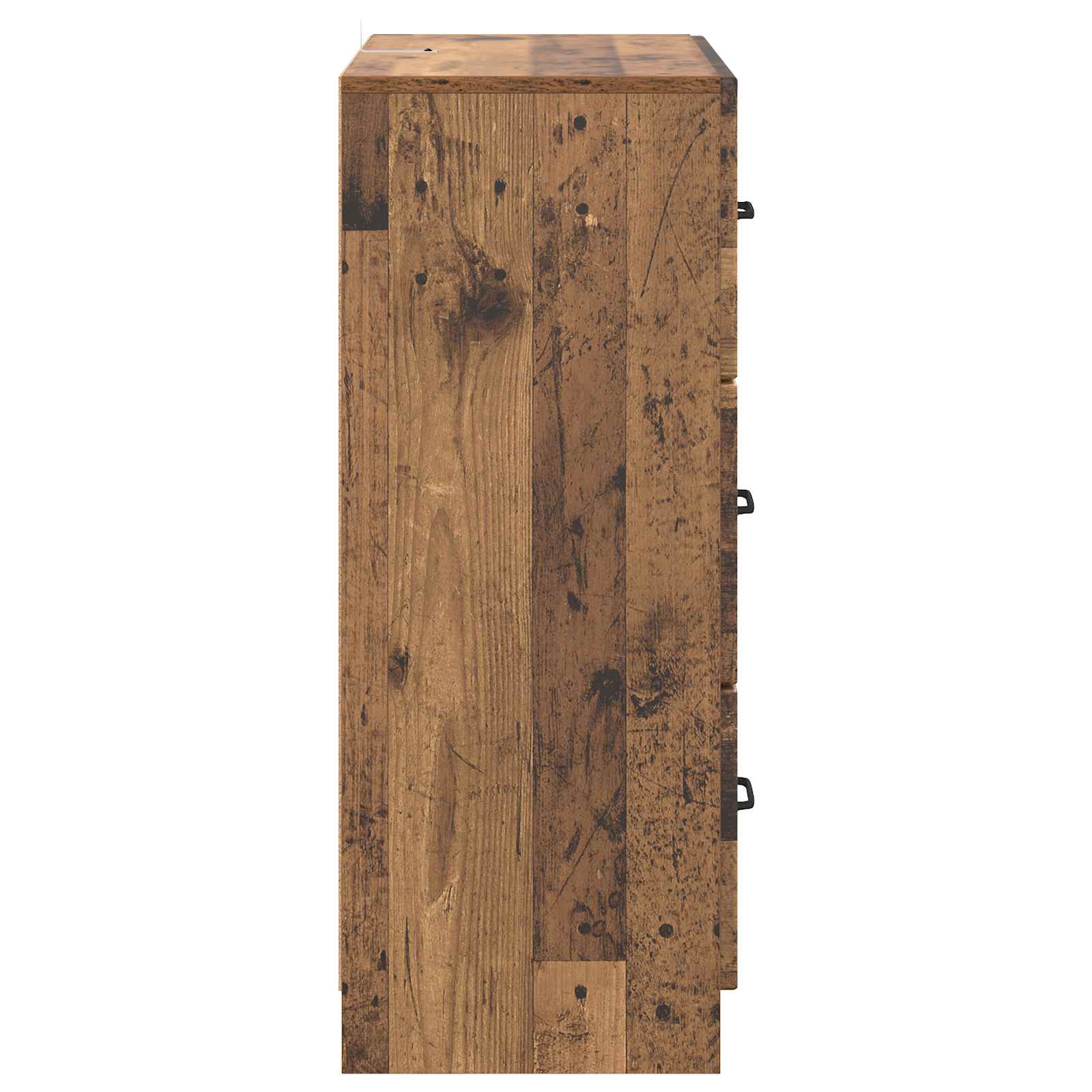 Skuffeskab Gammelt træ 66 x 34,5 x 87 cm Konstrueret træ