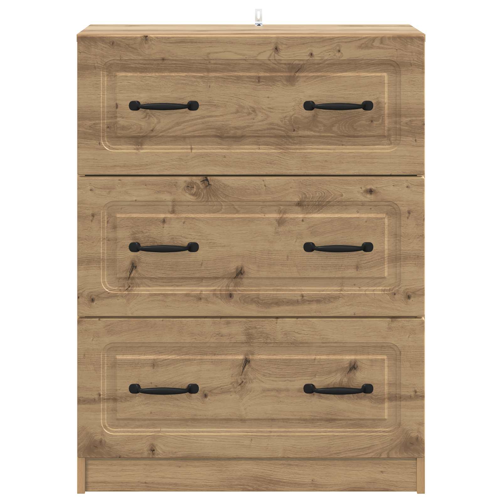 Skuffeskab Artisan-eg 66 x 34,5 x 87 cm Konstrueret træ