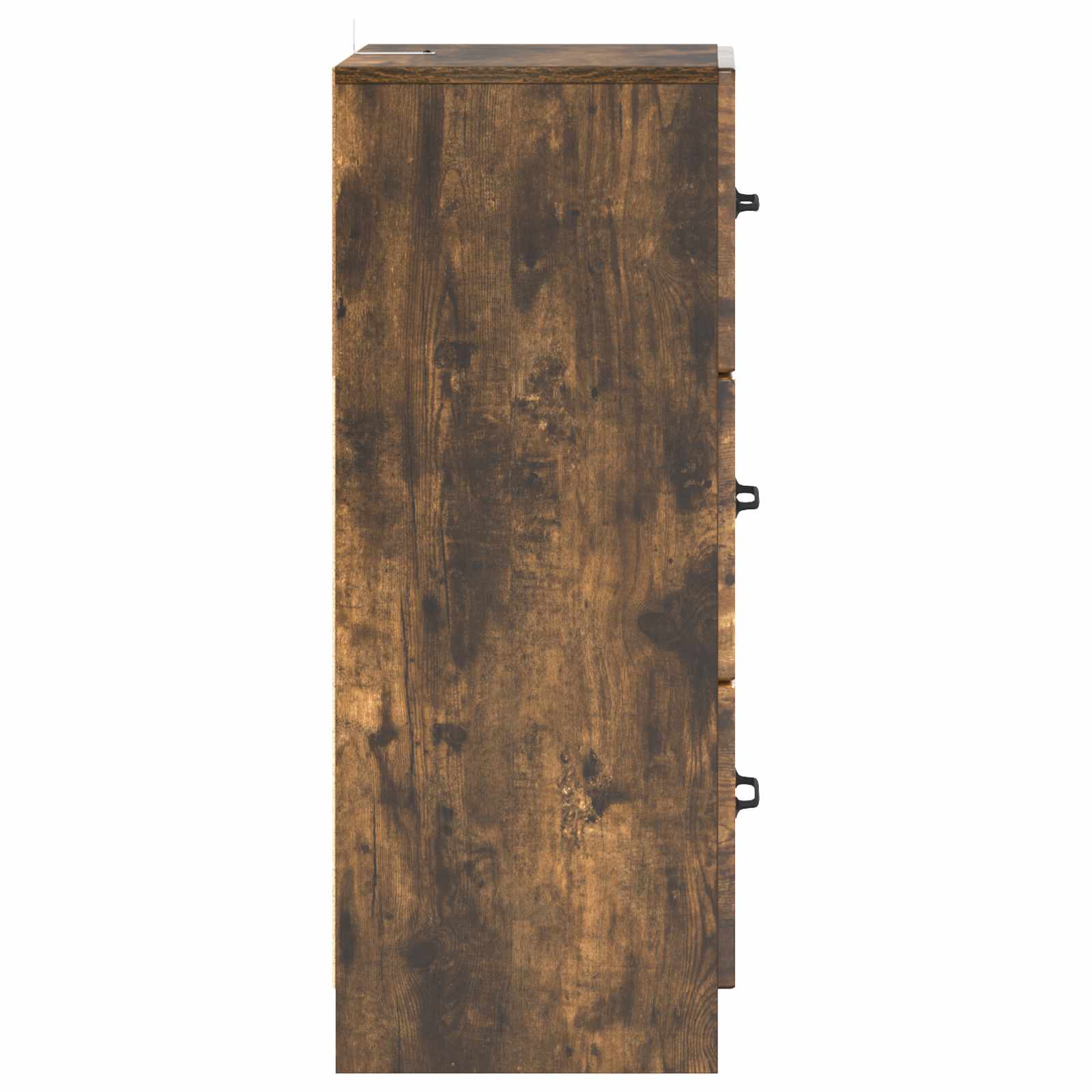 Skuffeskab Røget eg 33 x 34,5 x 87 cm Konstrueret træ