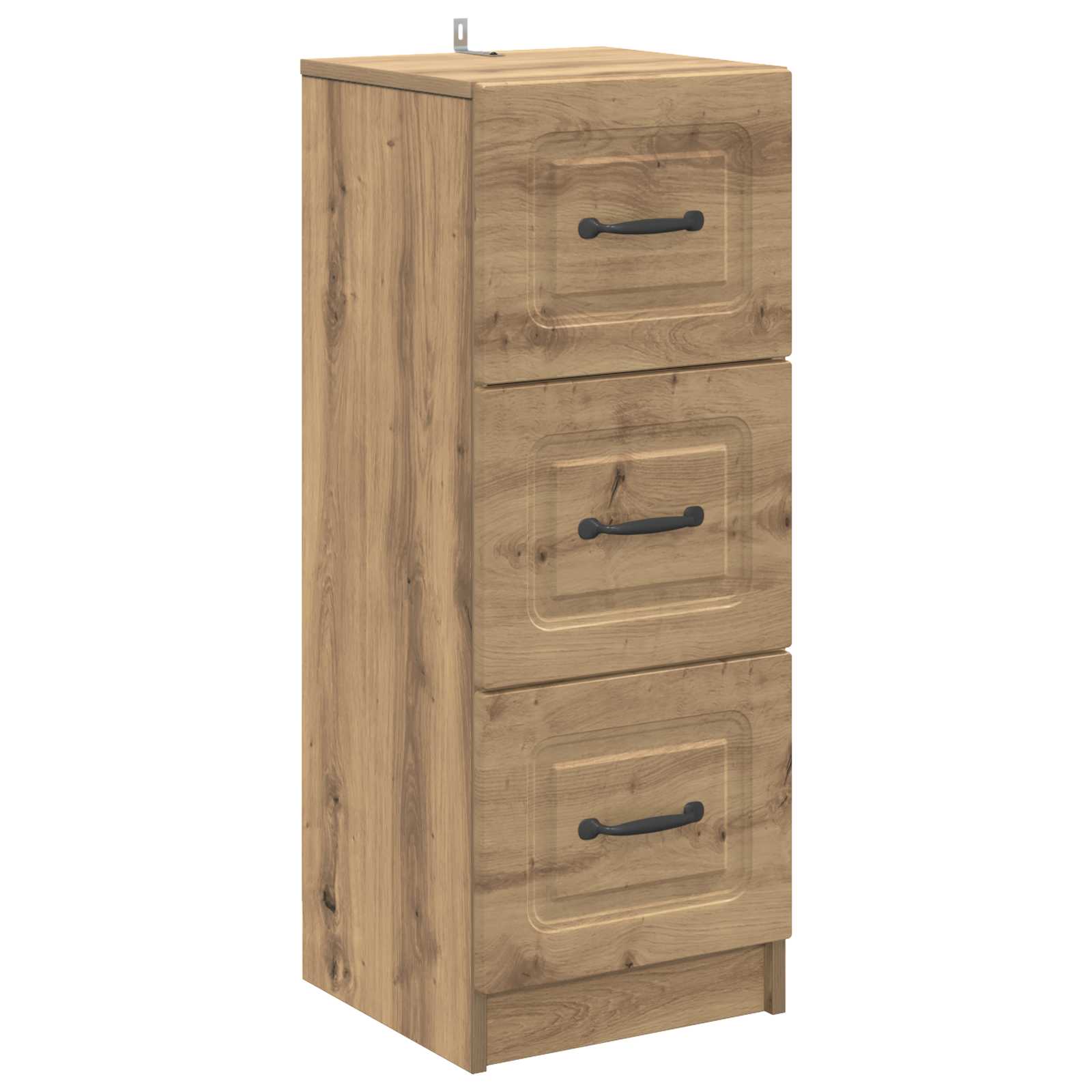 Skuffeskab Artisan-eg 33 x 34,5 x 87 cm Konstrueret træ