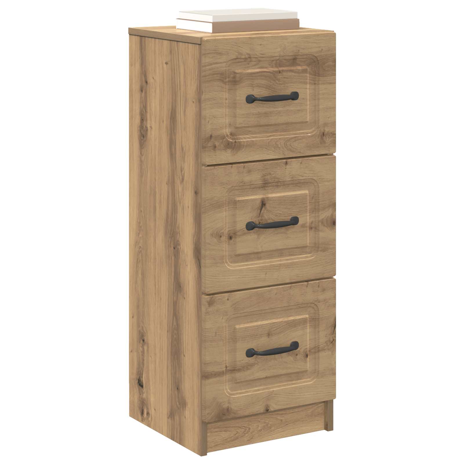 Skuffeskab Artisan-eg 33 x 34,5 x 87 cm Konstrueret træ