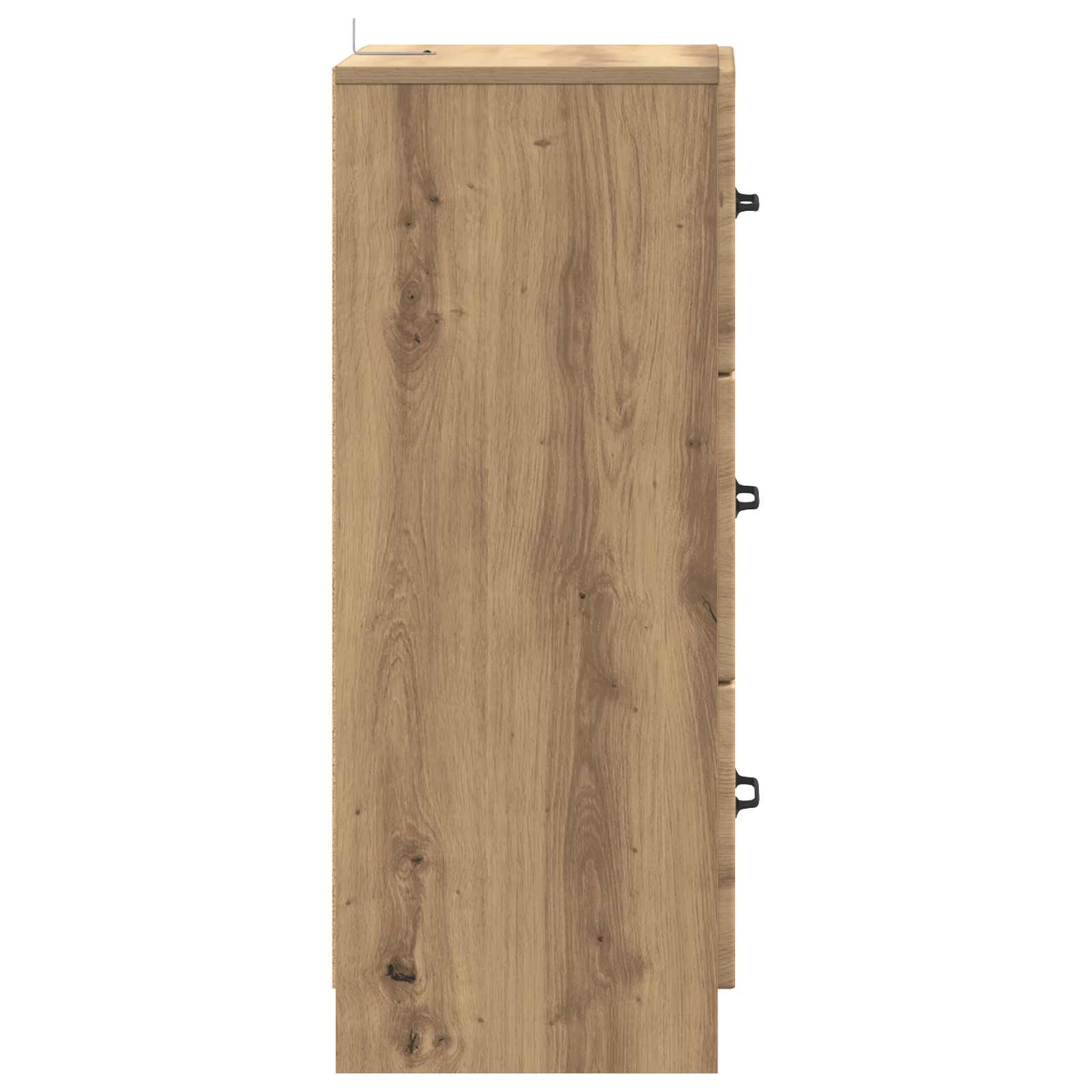Skuffeskab Artisan-eg 33 x 34,5 x 87 cm Konstrueret træ