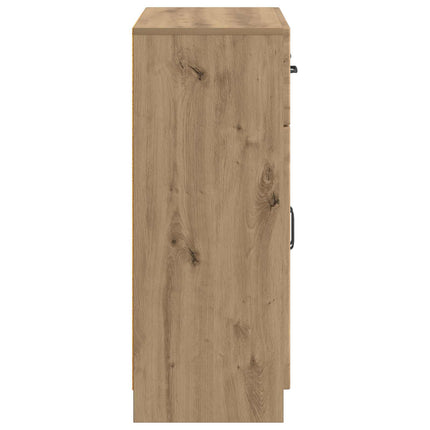 Sideboard Artisan-eg 66 x 34,5 x 87 cm Konstrueret træ