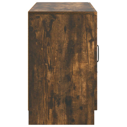 Sideboard Røget eg 89 x 34,5 x 57 cm Konstrueret træ
