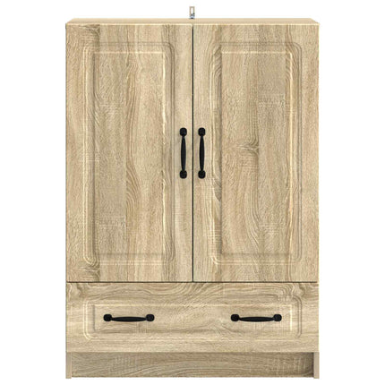 Sideboard Sonoma-eg 66 x 34,5 x 92 cm Konstrueret træ