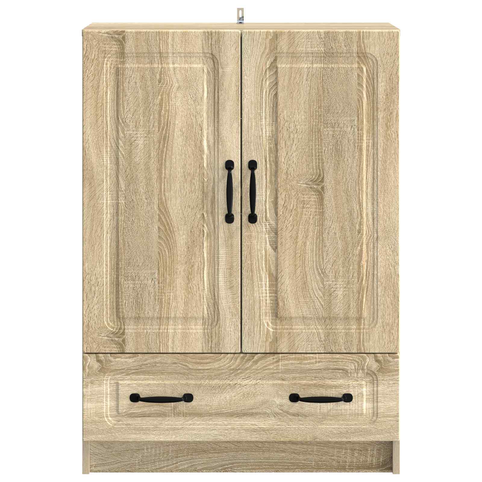 Sideboard Sonoma-eg 66 x 34,5 x 92 cm Konstrueret træ