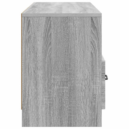 TV-skab Grå sonoma-eg 102 x 34,5 x 47 cm Konstrueret træ