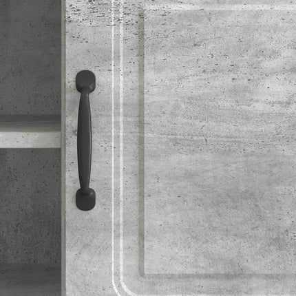 TV-skab Betongrå 102 x 34,5 x 47 cm Konstrueret træ