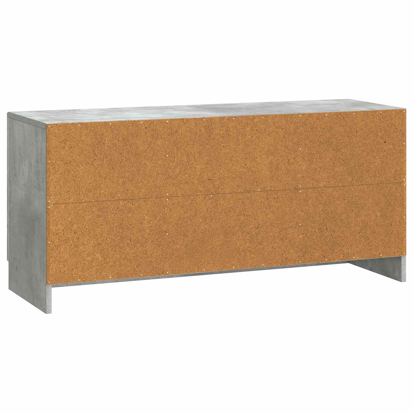 TV-skab Betongrå 102 x 34,5 x 47 cm Konstrueret træ